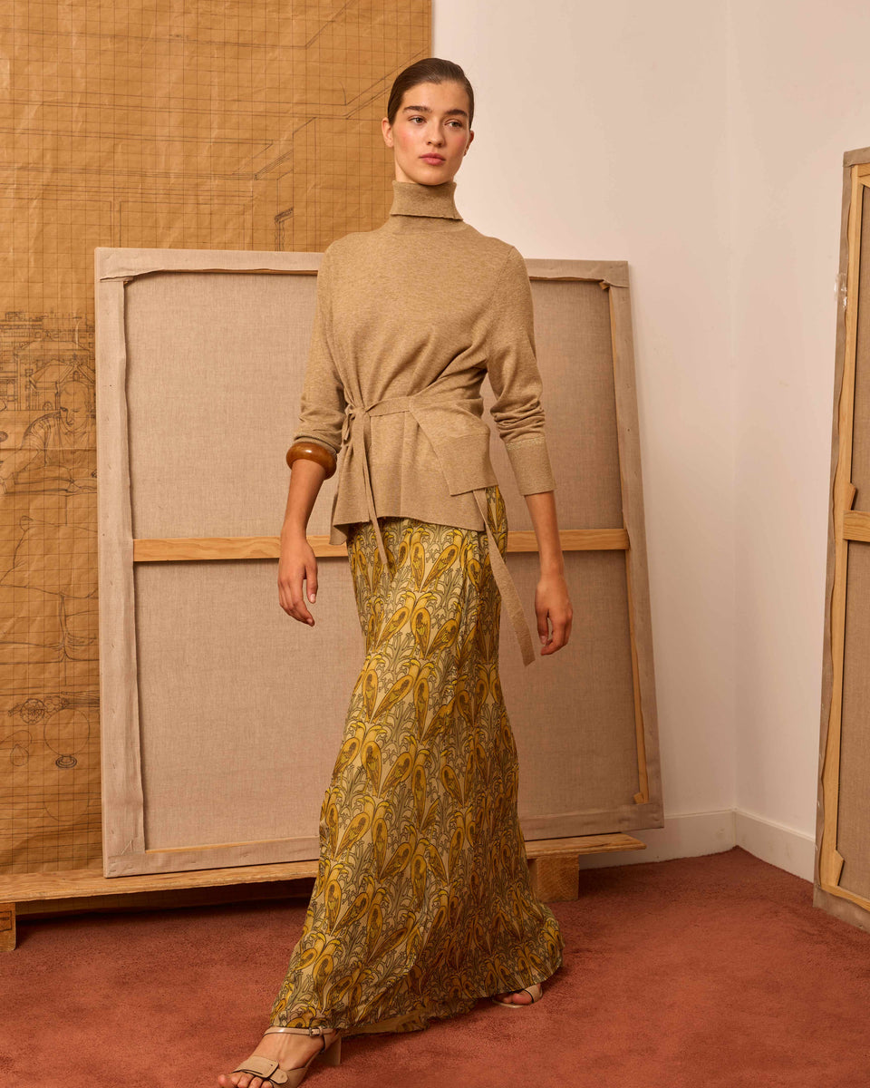 Jersey topo con lazadas laterales