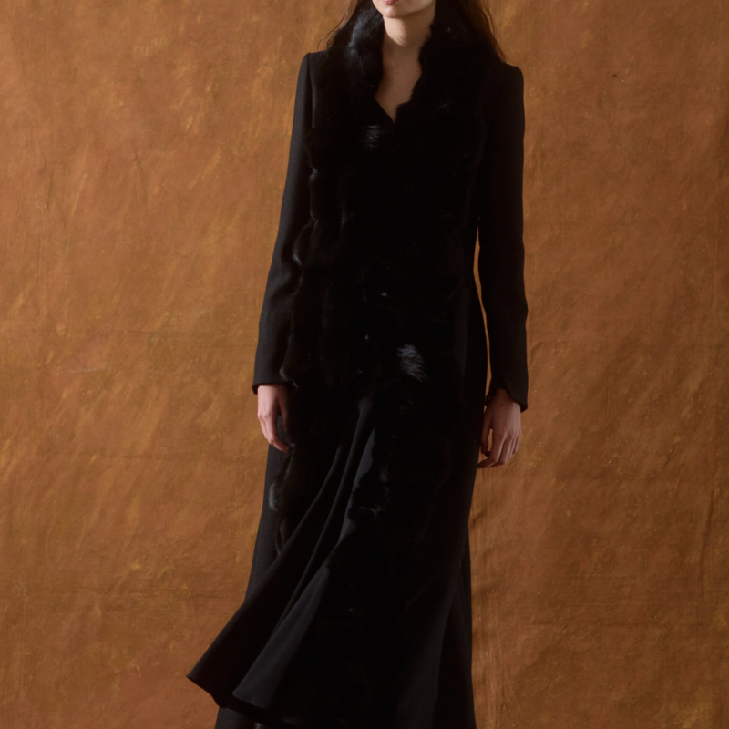 Abrigo San Petersburgo de lana "Jerez"