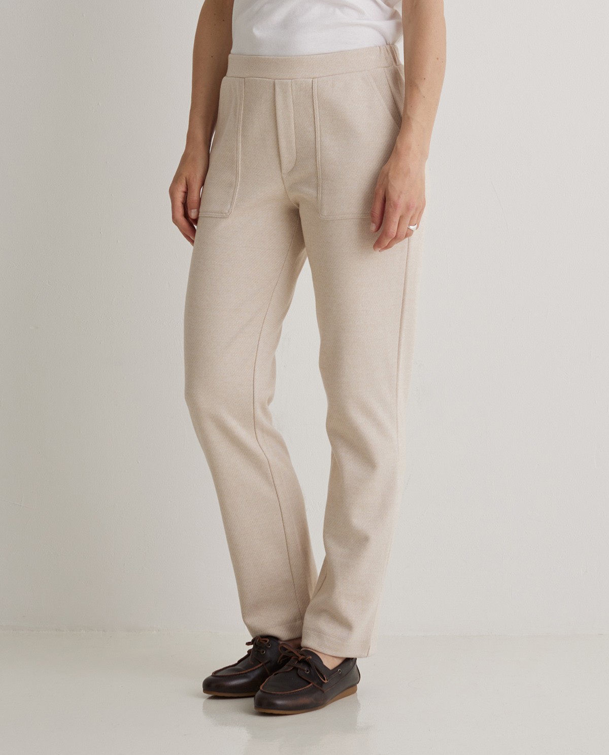 Pantalón regular fit afranelado - Imagen 2