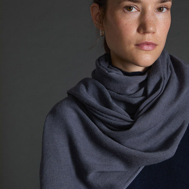 Foulard básico mezcla lana