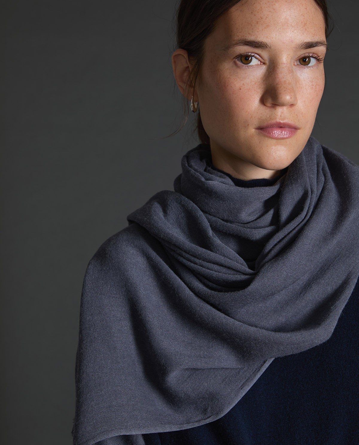 Foulard básico mezcla lana