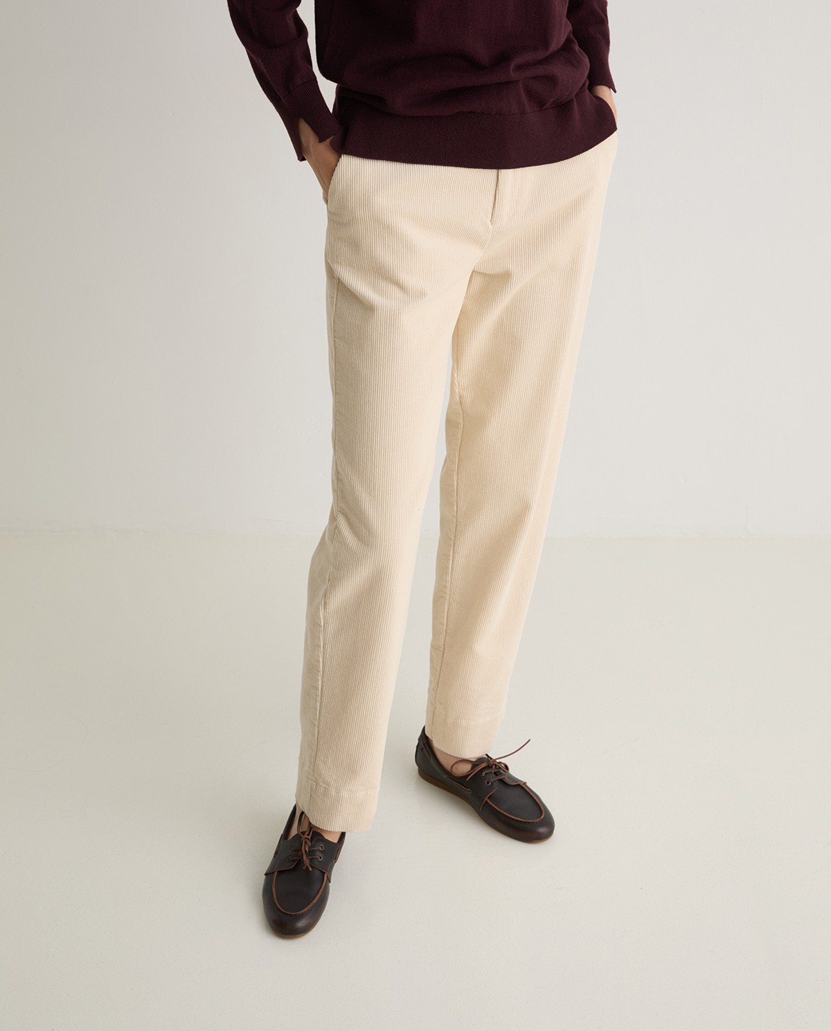 Pantalón recto pana - Imagen 2