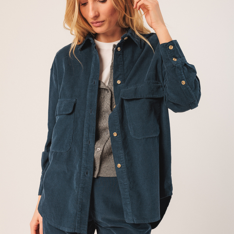 Camisa pana algodón