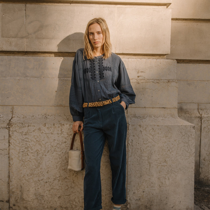 Pantalón pana carrot