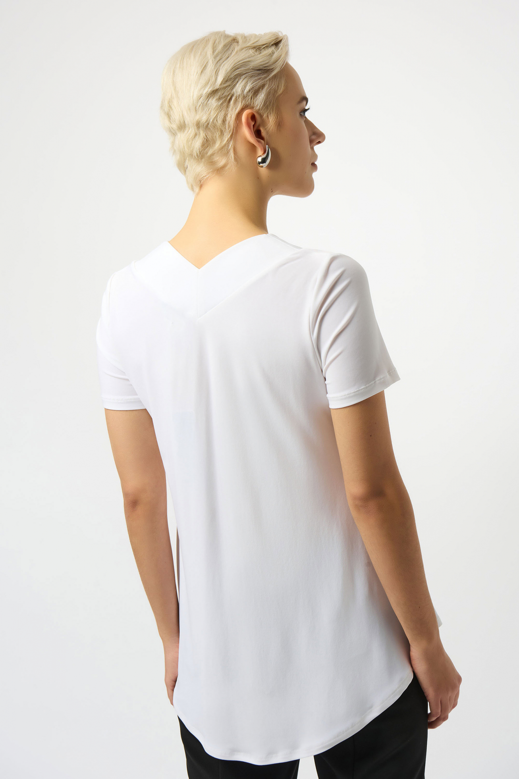 Top clásico cuello pico - Imagen 2