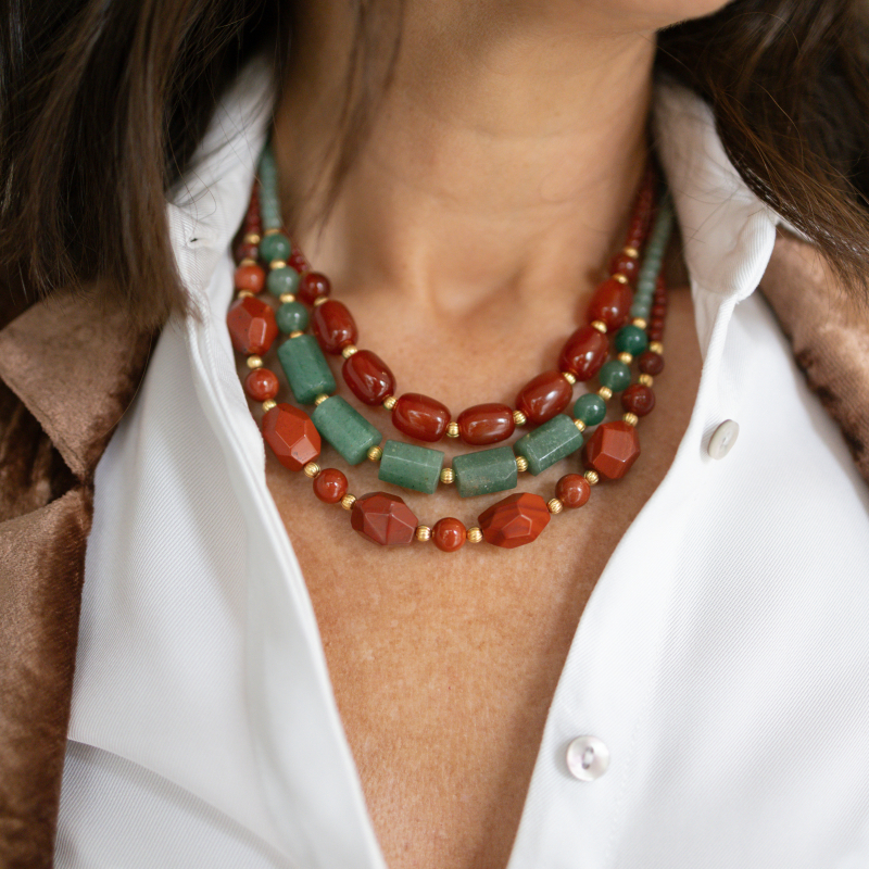 Collar especial piedra natural