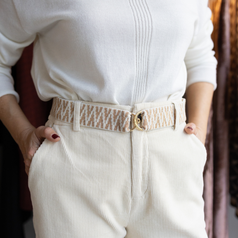 Cinturón hebilla clásica