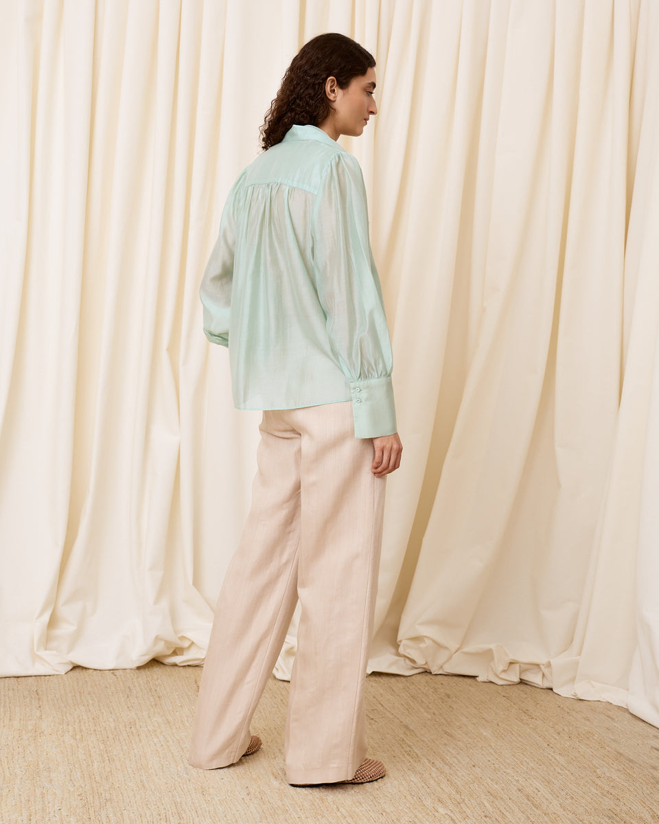 Blusa escote pico - Imagen 5