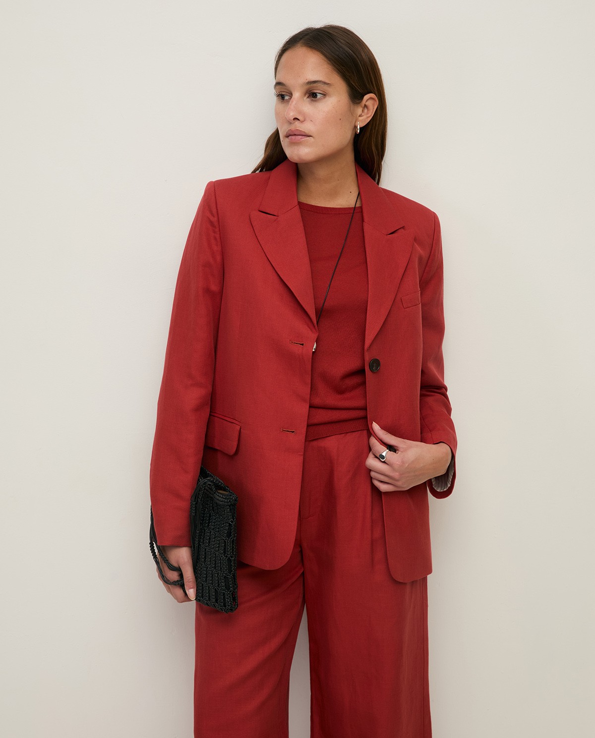 Americana mezcla lino - Imagen 4