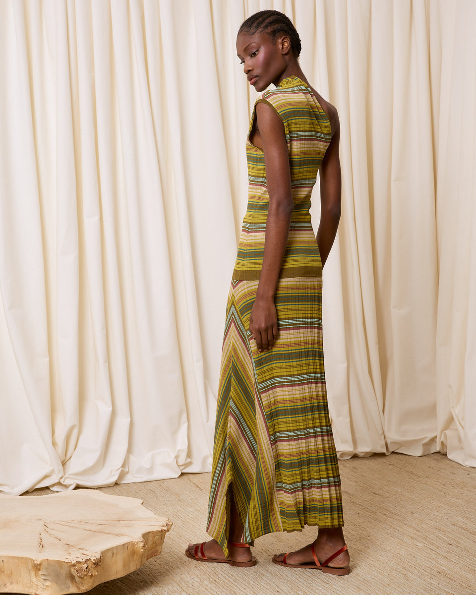 Top asimétrico rayas - Imagen 4