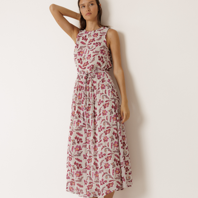 Vestido espalda cruzada