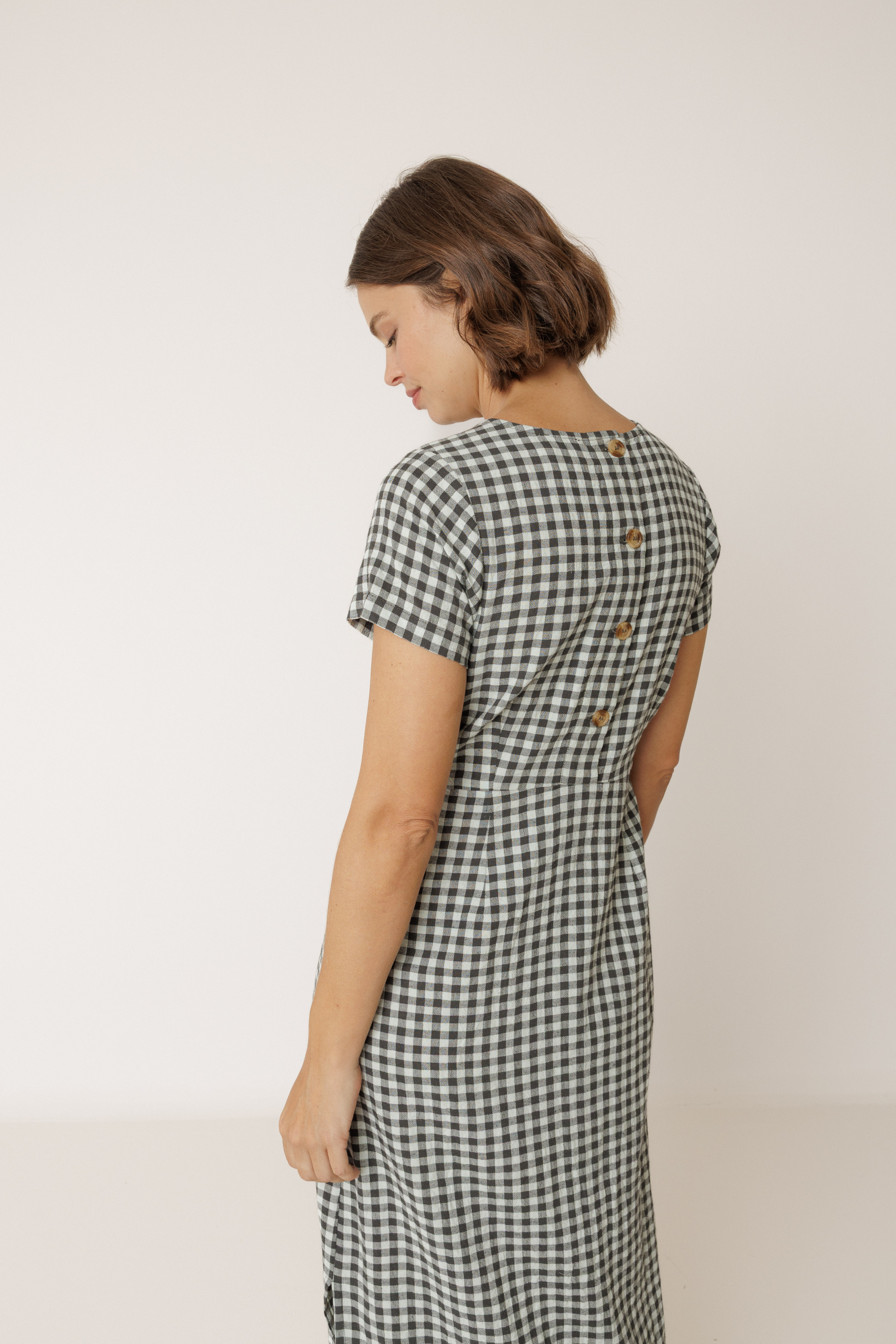 Vestido largo Vichy - Imagen 3