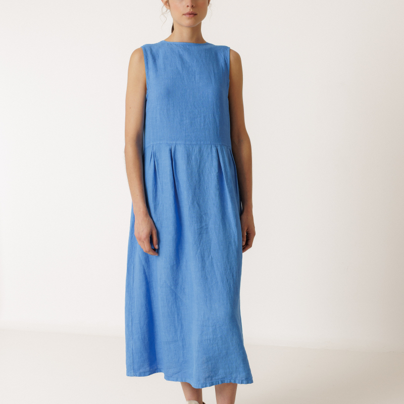 Vestido multiposición lino