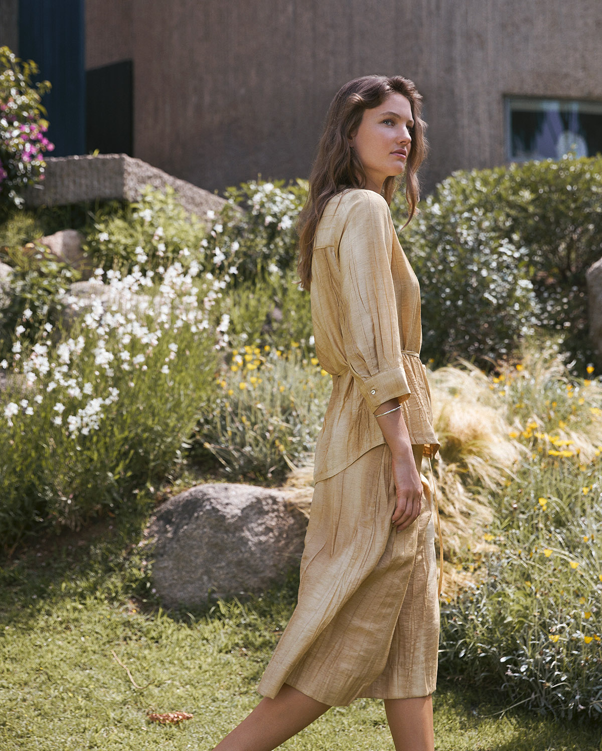 Camisa efecto arrugado - Imagen 3