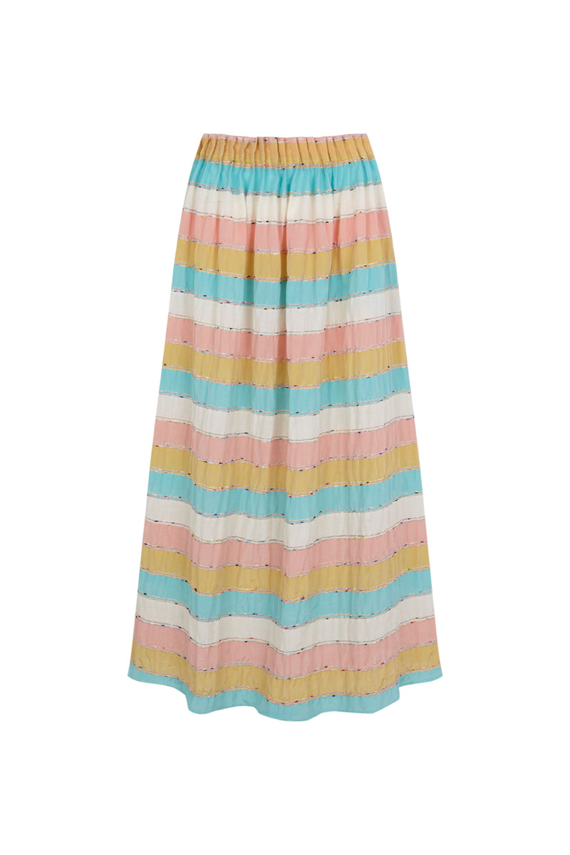 Falda rayas multicolor - Imagen 6