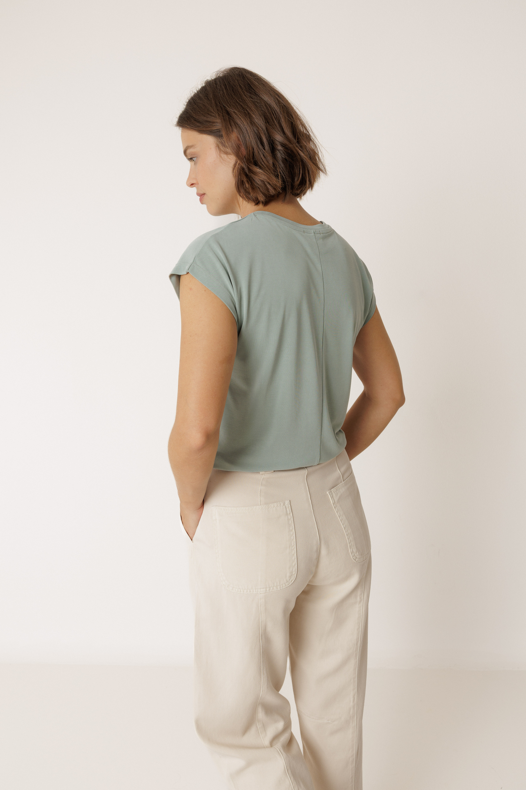 Camiseta básica modal - Imagen 2