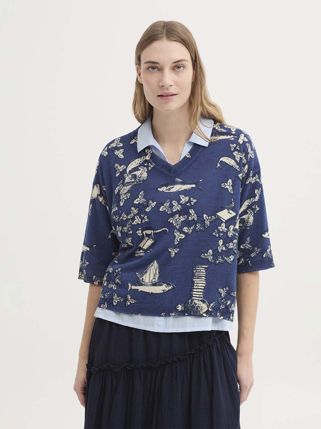 Jersey corto midsummer books - Imagen 7