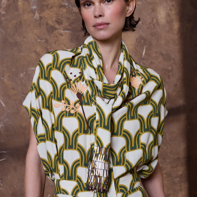 Blusa estampada