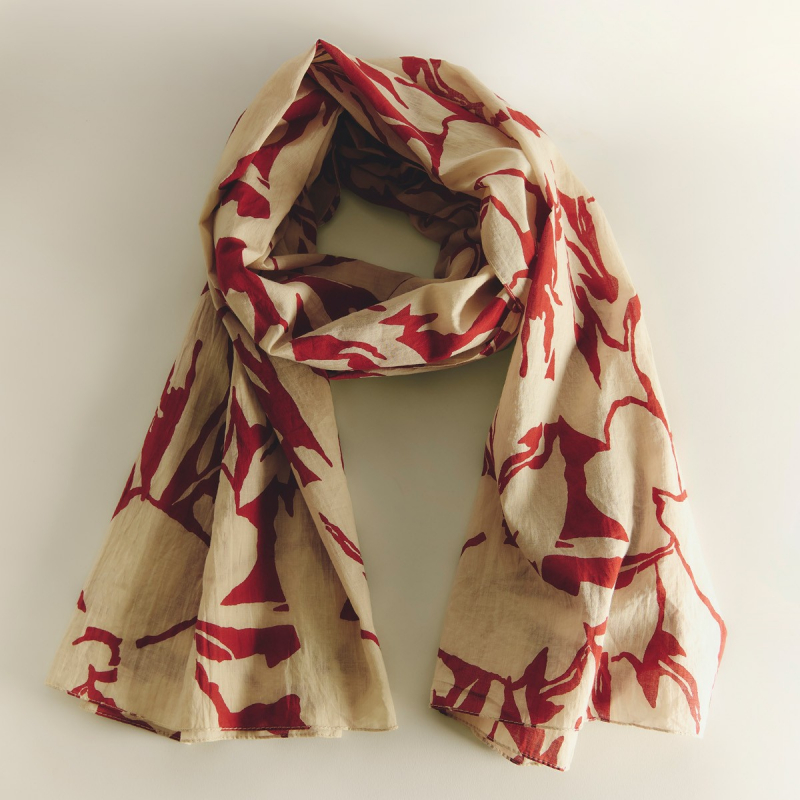 Fular estampado