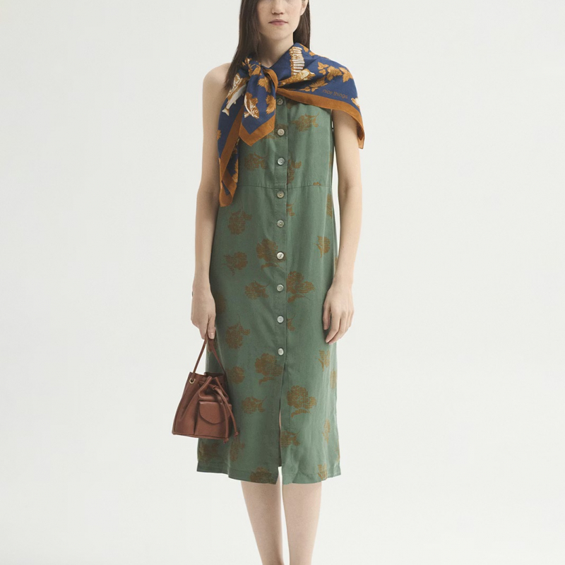 Vestido dots&flowers