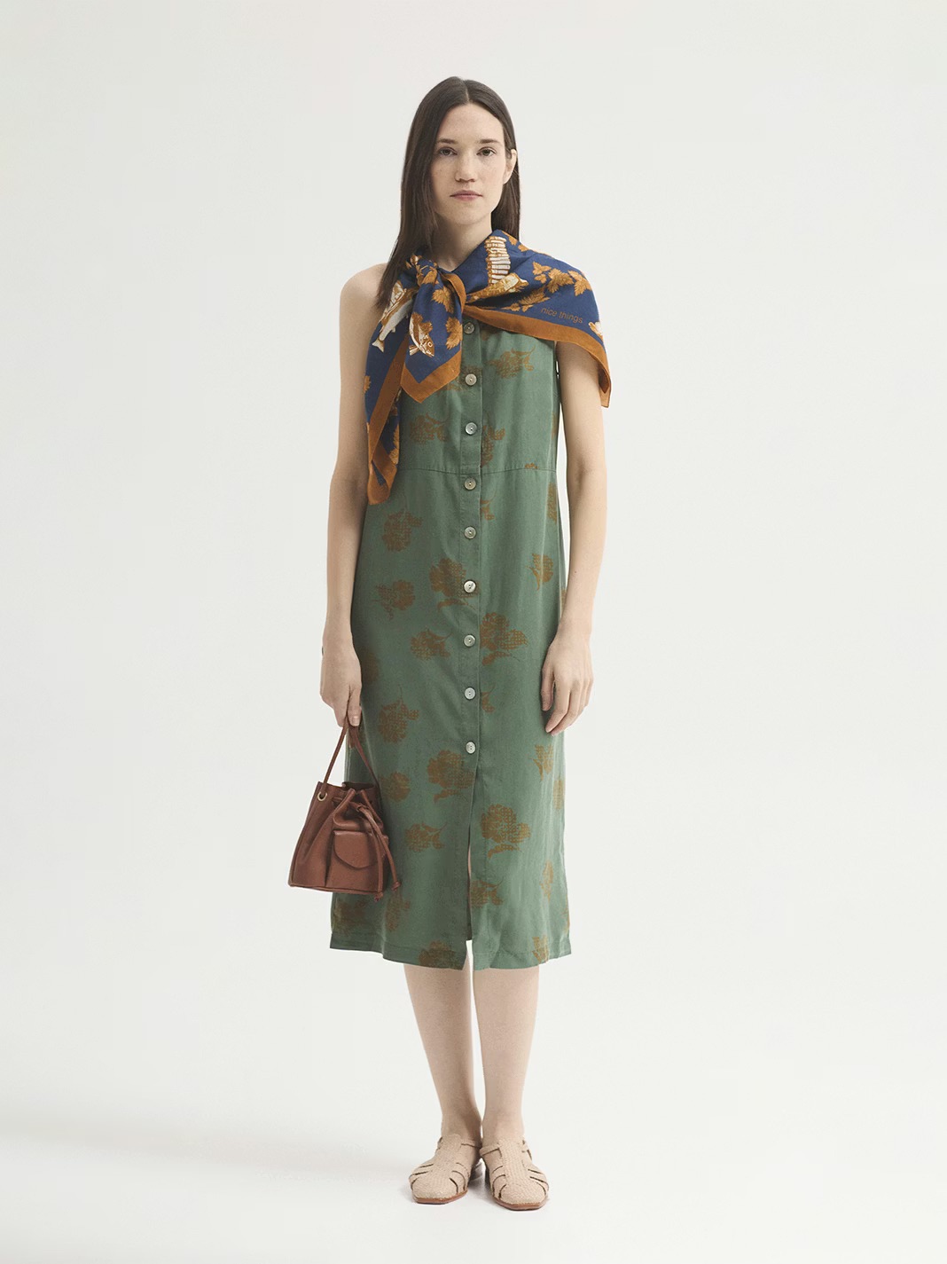 Vestido dots&flowers