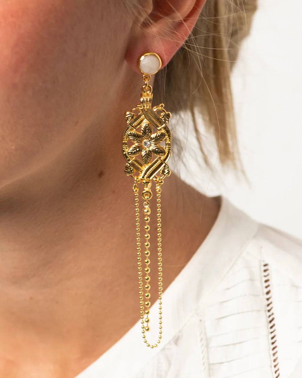 Pendientes Flor - Imagen 2