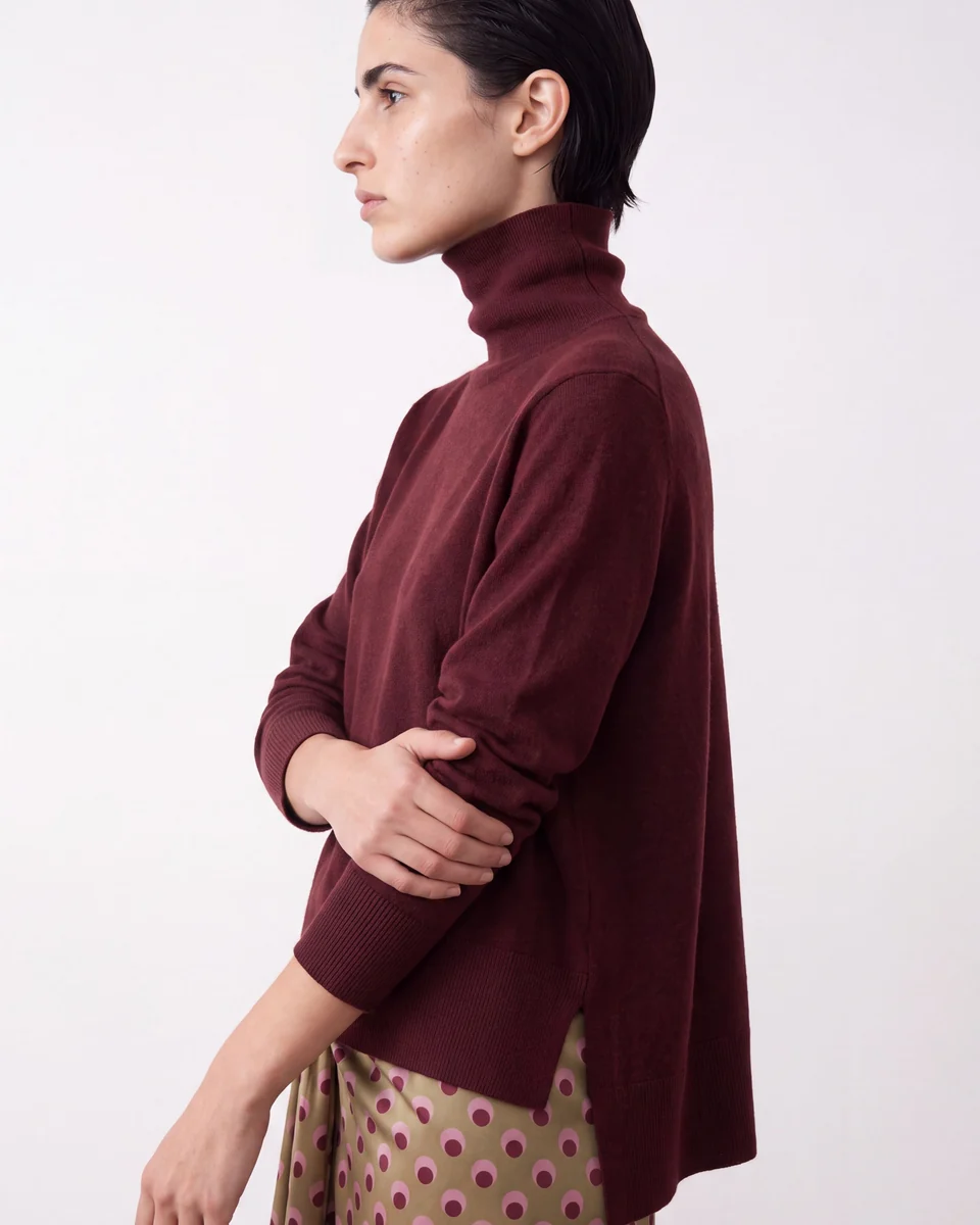 Jersey cuello alto
