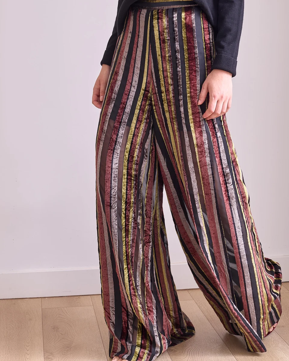 Pantalón de terciopelo multirayas - Imagen 3